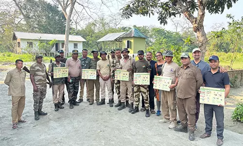 काजीरंगा राष्ट्रीय उद्यान ने कर्मचारियों के स्वास्थ्य की सुरक्षा के लिए सामुदायिक रसोई स्थापित की