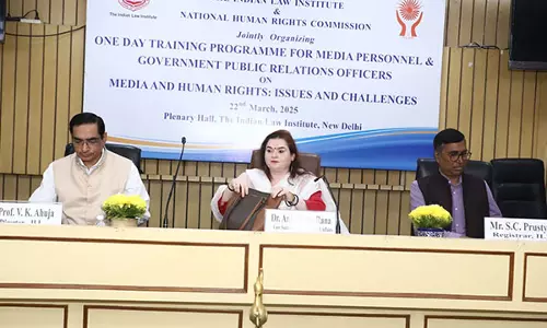 भारतीय विधि संस्थान, NHRC ने मीडिया और सरकारी जनसंपर्क अधिकारियों के लिए आयोजन किया एक दिवसीय सेमिनार