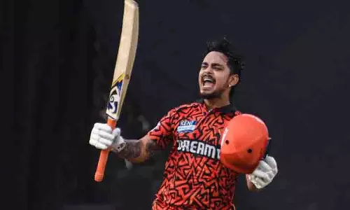 हैदराबाद में तबाही, ईशान का धमाकेदार शतक, SRH ने बनाया 286/6 का विशाल स्कोर