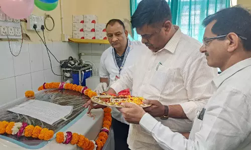 Jaipur: वन मंत्री ने किया अलवर में फुली ऑटो बायोकैमिस्ट्री एनालाइजर मशीन का उद्घाटन Jaipur: वन मंत्री ने किया अलवर में फुली ऑटो बायोकैमिस्ट्री एनालाइजर मशीन का उद्घाटन