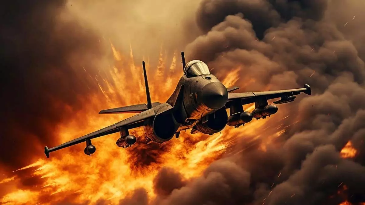 US air strike : बमबारी से एक की मौत, 15 घायल US air strike : बमबारी से एक की मौत, 15 घायल