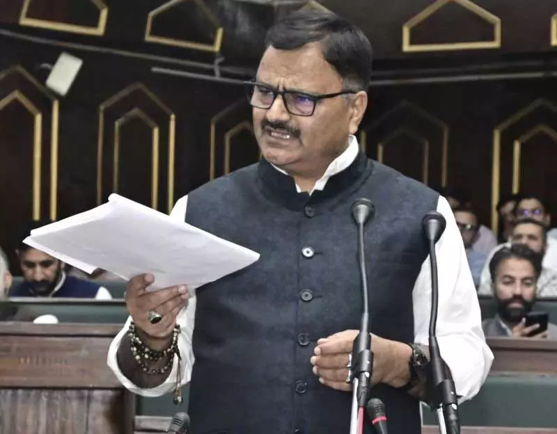 Jammu: विधानसभा ने वन, जल शक्ति विभागों की परियोजनाओं के लिए अनुदान को मंजूरी दी Jammu: विधानसभा ने वन, जल शक्ति विभागों की परियोजनाओं के लिए अनुदान को मंजूरी दी