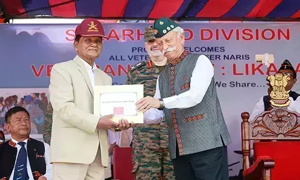 Arunachal: राज्यपाल ने दिग्गजों के योगदान की सराहना की Arunachal: राज्यपाल ने दिग्गजों के योगदान की सराहना की