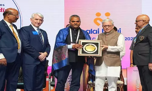 हैदराबाद के डॉक्टर ने रोटरी पुरस्कार जीता हैदराबाद के डॉक्टर ने रोटरी पुरस्कार जीता