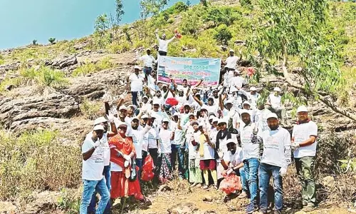 Odisha : देवमाली पर्वत पर स्वच्छ भारत