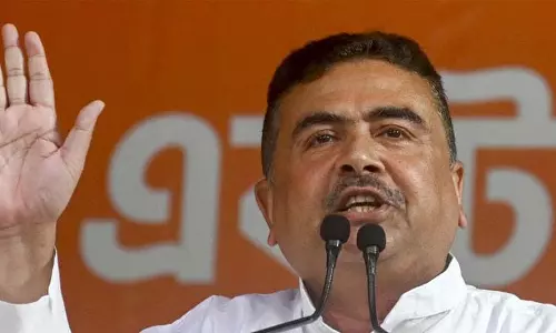 हल्दिया में रैली में बोले Shubhendu अधिकारी, धर्म बचाने के लिए शहीद होने को तैयार हल्दिया में रैली में बोले Shubhendu अधिकारी, धर्म बचाने के लिए शहीद होने को तैयार