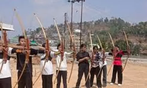5वें लेट जी. रियो अंतर-जिला टूर्नामेंट के लिए दीमापुर में अंडर-19 लड़कों का ट्रायल