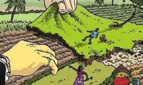 Morna: भूमाफियाओं ने सरकारी भूमि पर किया कब्ज़ा Morna: भूमाफियाओं ने सरकारी भूमि पर किया कब्ज़ा