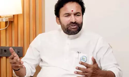 Telangana: केंद्रीय मंत्री किशन रेड्डी दिल्ली पहुंचे