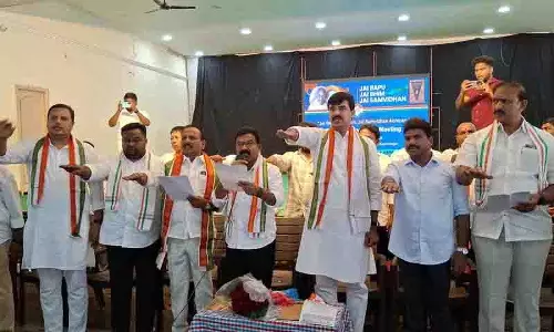 Jai Samvidhan कार्यक्रम में शामिल नहीं होने वाले कांग्रेस नेताओं को निलंबित किया जाएगा