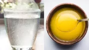 Health: गुनगुने पानी में आधा चम्मच घी डालकर रोजाना पिएं, मिलेंगे हैरान कर देने वाले फायदे Health: गुनगुने पानी में आधा चम्मच घी डालकर रोजाना पिएं, मिलेंगे हैरान कर देने वाले फायदे