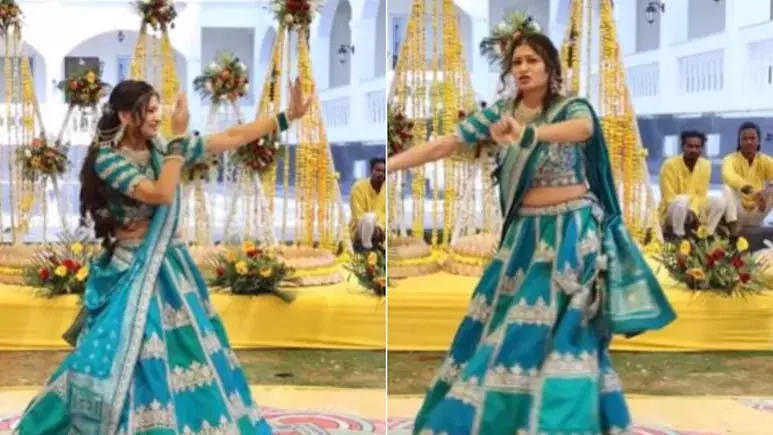 दुल्हन ने किया ऐसा जोरदार डांस, धड़ल्ले से वायरल हुआ VIDEO दुल्हन ने किया ऐसा जोरदार डांस, धड़ल्ले से वायरल हुआ VIDEO