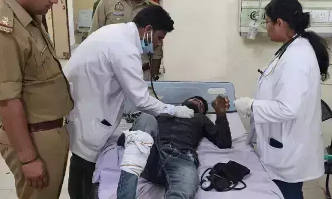 Saharanpur: पुलिस मुठभेड़ मे घायल शातिर गौकश अभियुक्त गिरफ्तार Saharanpur: पुलिस मुठभेड़ मे घायल शातिर गौकश अभियुक्त गिरफ्तार
