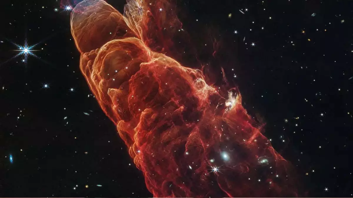 NASA के वेब टेलीस्कोप ने कॉस्मिक टॉरनेडो के आश्चर्यजनक भंवरों का खुलासा किया, VIDEO NASA के वेब टेलीस्कोप ने कॉस्मिक टॉरनेडो के आश्चर्यजनक भंवरों का खुलासा किया, VIDEO