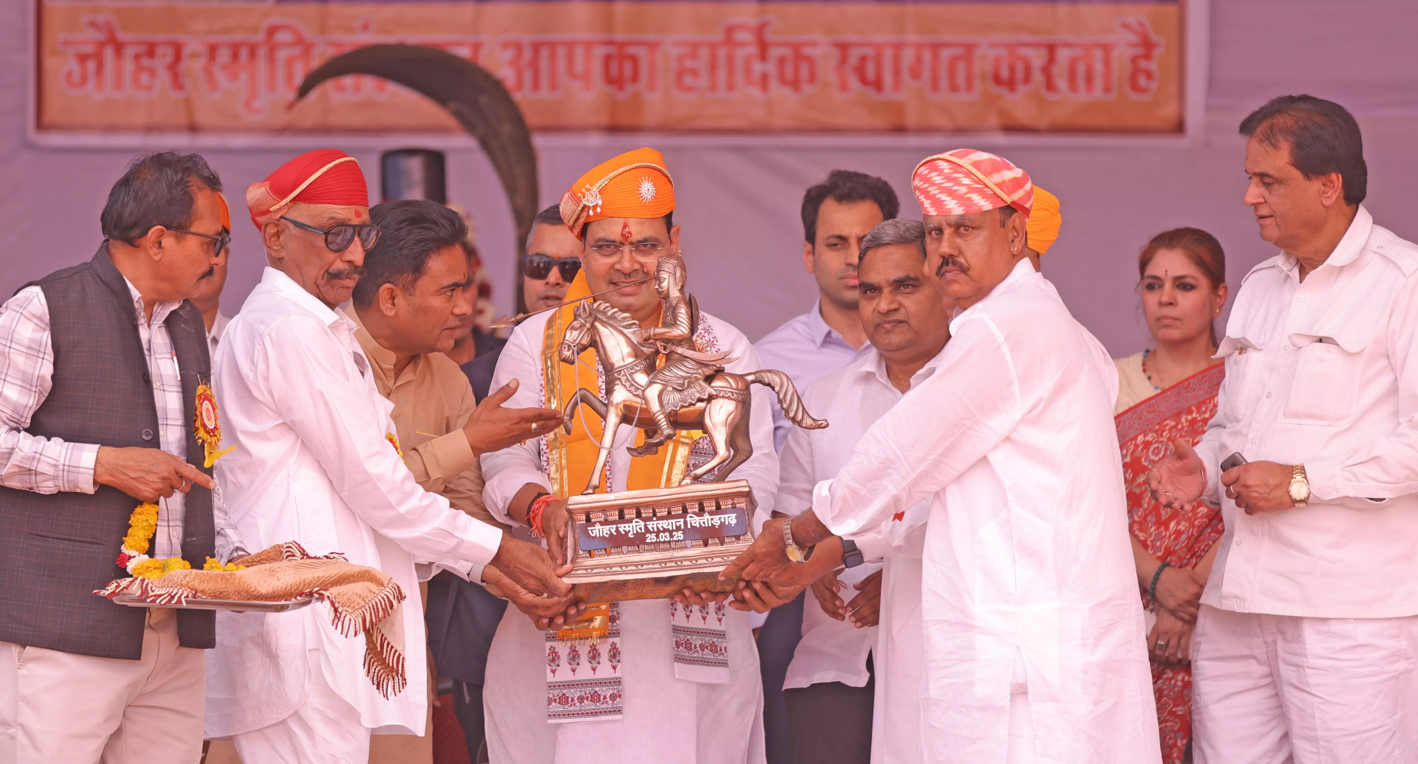 Chittorgarh: जौहर स्मृति संस्थान श्रद्धांजलि कार्यक्रम Chittorgarh: जौहर स्मृति संस्थान श्रद्धांजलि कार्यक्रम