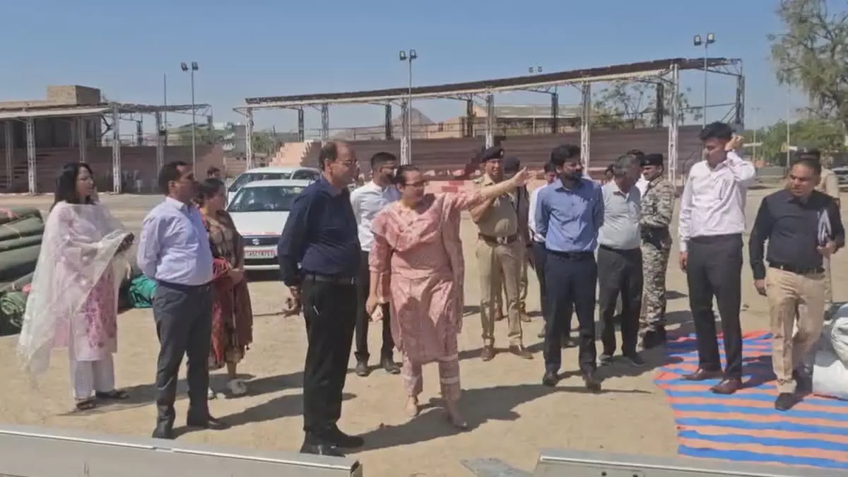 Jaipur: बाड़मेर में मातृ वंदन से होगा राजस्थान दिवस उत्सव का आगाज Jaipur: बाड़मेर में मातृ वंदन से होगा राजस्थान दिवस उत्सव का आगाज