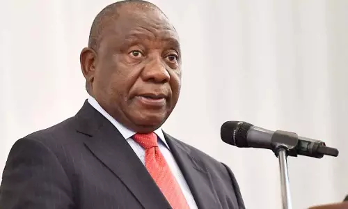 Ramaphosa ने श्वेतों के उत्पीड़न के आरोप किए खारिज Ramaphosa ने श्वेतों के उत्पीड़न के आरोप किए खारिज