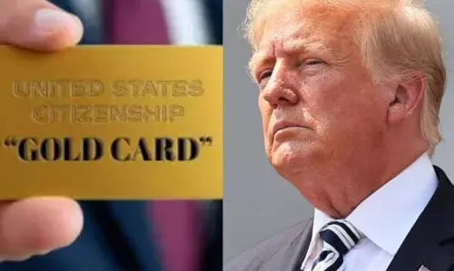 ‘Gold Card’ Scheme : ट्रंप की ‘गोल्ड कार्ड’ योजना हिट ‘Gold Card’ Scheme : ट्रंप की ‘गोल्ड कार्ड’ योजना हिट