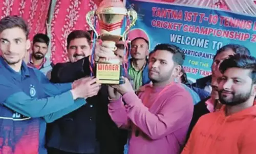 फ्रेंड वारियर्स धनौरी ने टेंटना टी-10 चैंपियनशिप जीती