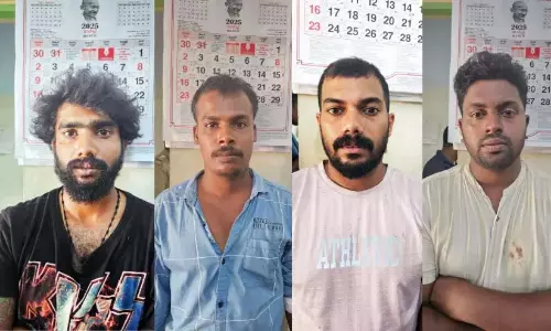 घातक हथियारों के साथ घर में घुसकर मारपीट करना; चार गिरफ्तार