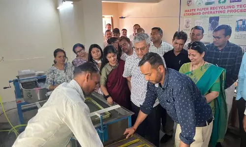 Haryana :  पेपर रिसाइकिलिंग प्लांट के साथ, दयाल सिंह कॉलेज स्थिरता की राह पर आगे