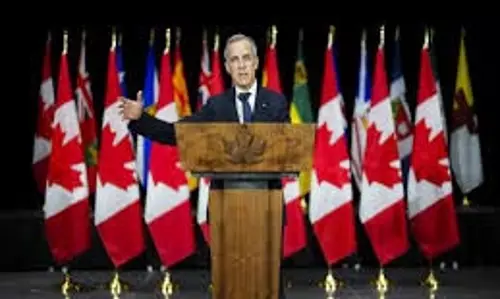 Canada: मार्क कार्नी चुनाव अभियान की शुरुआत करने के लिए तैयार Canada: मार्क कार्नी चुनाव अभियान की शुरुआत करने के लिए तैयार