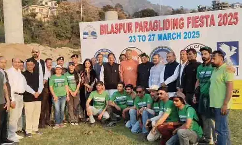 पैराग्लाइडिंग टूर्नामेंट से बिलासपुर में पर्यटन को बढ़ावा मिलेगा: Shandil पैराग्लाइडिंग टूर्नामेंट से बिलासपुर में पर्यटन को बढ़ावा मिलेगा: Shandil
