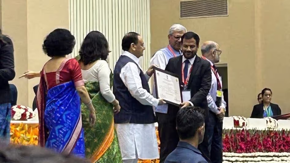Tripura को टीबी मुक्त भारत अभियान में अनुकरणीय प्रदर्शन के लिए सम्मानित किया Tripura को टीबी मुक्त भारत अभियान में अनुकरणीय प्रदर्शन के लिए सम्मानित किया