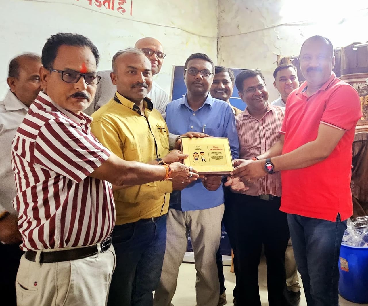 BRC सभागार में हुआ शिक्षकों का सम्मान