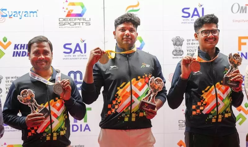 Uttar Pradesh निशानेबाजी में आकाश को स्वर्ण, संजीव को रजत Uttar Pradesh निशानेबाजी में आकाश को स्वर्ण, संजीव को रजत