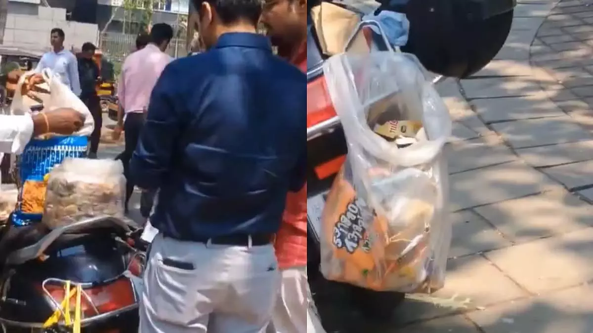 Mumbai: एक शख्स ने बीकेसी में एक्टिवा पर सिगरेट, पान, गुटखा बेचे जाने का रिकॉर्ड बनाया Mumbai: एक शख्स ने बीकेसी में एक्टिवा पर सिगरेट, पान, गुटखा बेचे जाने का रिकॉर्ड बनाया