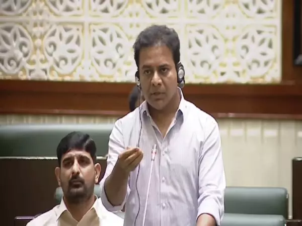 KTR ने विधानसभा में व्यवधान डालने के लिए कांग्रेस मंत्रियों की आलोचना की, धैर्य और संयम बरतने का किया आग्रह KTR ने विधानसभा में व्यवधान डालने के लिए कांग्रेस मंत्रियों की आलोचना की, धैर्य और संयम बरतने का किया आग्रह