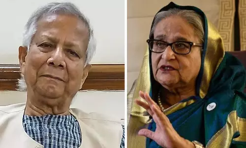 Bangladesh : राष्ट्रीय दिवस पर सैन्य परेड रद्द, यूनुस का हसीना पर हमला