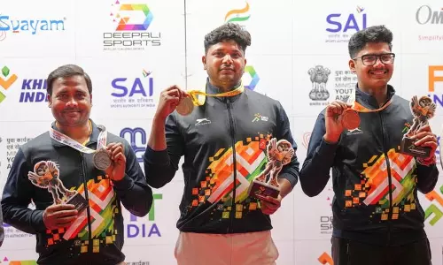 Uttar Pradesh निशानेबाजी में आकाश को स्वर्ण, संजीव को रजत
