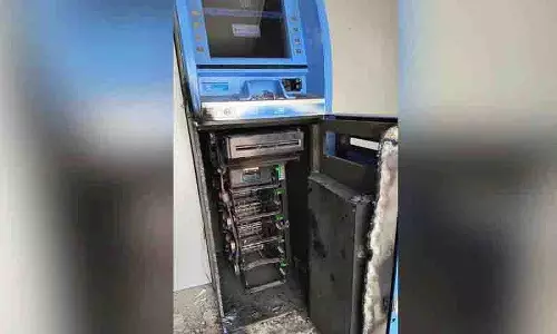 राचकोंडा पुलिस ने एसबीआई ATM चोरी मामले में अंतरराज्यीय गिरोह गिरफ्तार राचकोंडा पुलिस ने एसबीआई ATM चोरी मामले में अंतरराज्यीय गिरोह गिरफ्तार