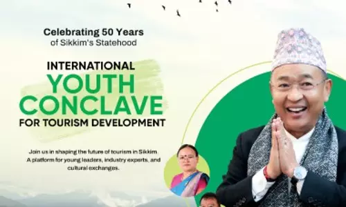 Sikkim : यांगंग में पर्यटन विकास के लिए अंतर्राष्ट्रीय युवा सम्मेलन का आयोजन Sikkim : यांगंग में पर्यटन विकास के लिए अंतर्राष्ट्रीय युवा सम्मेलन का आयोजन