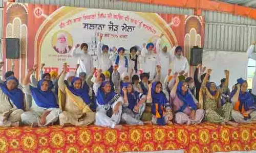 Patiala जेल में बंद किसान कार्यकर्ताओं का रिहाई के बाद गर्मजोशी से स्वागत किया गया