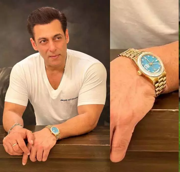 Salman Khan की 34 लाख की घड़ी में क्या खास Salman Khan की 34 लाख की घड़ी में क्या खास