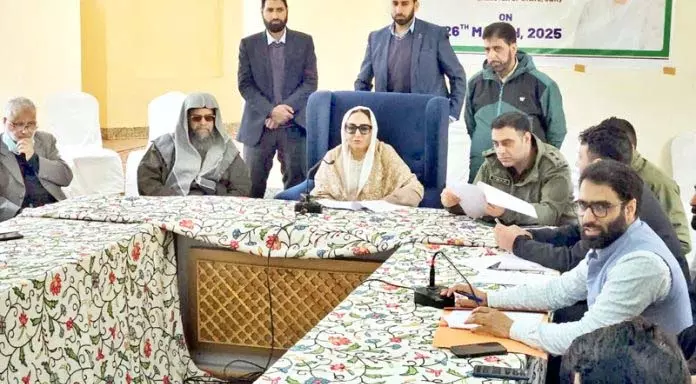 Dr. Andrabi ने ईद, जुमा-तुल-विदा, लैलात-उल-कद्र की तैयारियों की समीक्षा की Dr. Andrabi ने ईद, जुमा-तुल-विदा, लैलात-उल-कद्र की तैयारियों की समीक्षा की