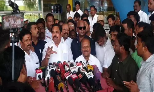 चुनाव नजदीक आने पर गठबंधन पर फैसला होगा: पलानीस्वामी ने BJP के साथ फिर से जुड़ने पर कहा चुनाव नजदीक आने पर गठबंधन पर फैसला होगा: पलानीस्वामी ने BJP के साथ फिर से जुड़ने पर कहा