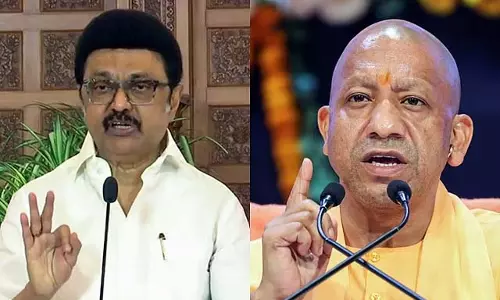 योगी हमें नफरत का पाठ न पढ़ाएं: CM Stalin योगी हमें नफरत का पाठ न पढ़ाएं: CM Stalin