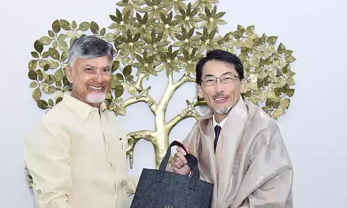 आंध्र सरकार ने श्री सिटी में SME पार्क के लिए जापानी फर्मों के साथ सहयोग की घोषणा की आंध्र सरकार ने श्री सिटी में SME पार्क के लिए जापानी फर्मों के साथ सहयोग की घोषणा की