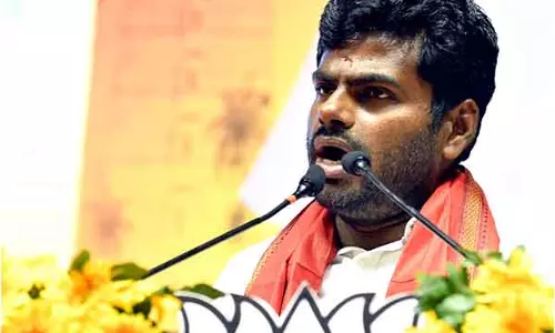 BJP के के अन्नामलाई ने त्रिभाषा नीति विवाद को लेकर स्टालिन पर निशाना साधा