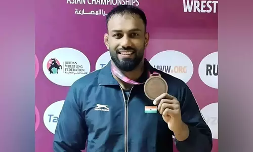 एशियाई कुश्ती चैंपियनशिप 2025: नितेश ने कांस्य पदक जीता, Neeraj चूके