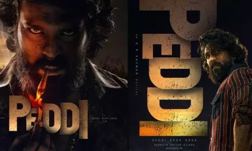 बुच्ची बाबू सना के साथ राम चरण की फिल्म का नाम पेड्डी! बुच्ची बाबू सना के साथ राम चरण की फिल्म का नाम पेड्डी!