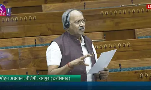 MP बृजमोहन अग्रवाल ने संसद में शून्यकाल के दौरान कोल विषय पर सवाल किए