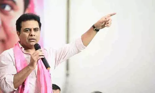 KTR ने किसानों की दुर्दशा को लेकर कांग्रेस की आलोचना की