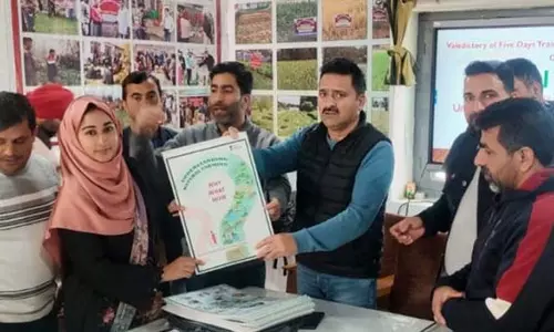 Jammu: प्राकृतिक खेती पर प्रशिक्षण संपन्न