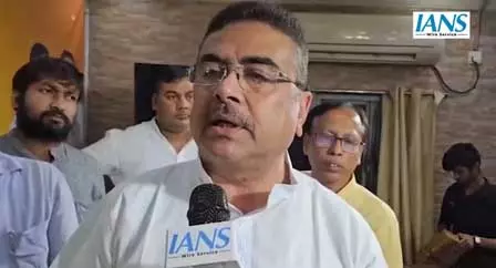 तृणमूल कांग्रेस को गति के तीसरे नियम का करना पड़ेगा सामना : सुवेंदु अधिकारी तृणमूल कांग्रेस को गति के तीसरे नियम का करना पड़ेगा सामना : सुवेंदु अधिकारी