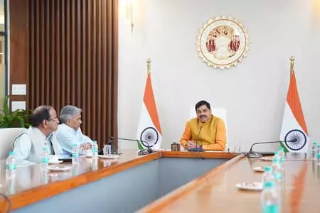 मध्य प्रदेश में बनेगी स्पेस पॉलिसी : मोहन यादव मध्य प्रदेश में बनेगी स्पेस पॉलिसी : मोहन यादव